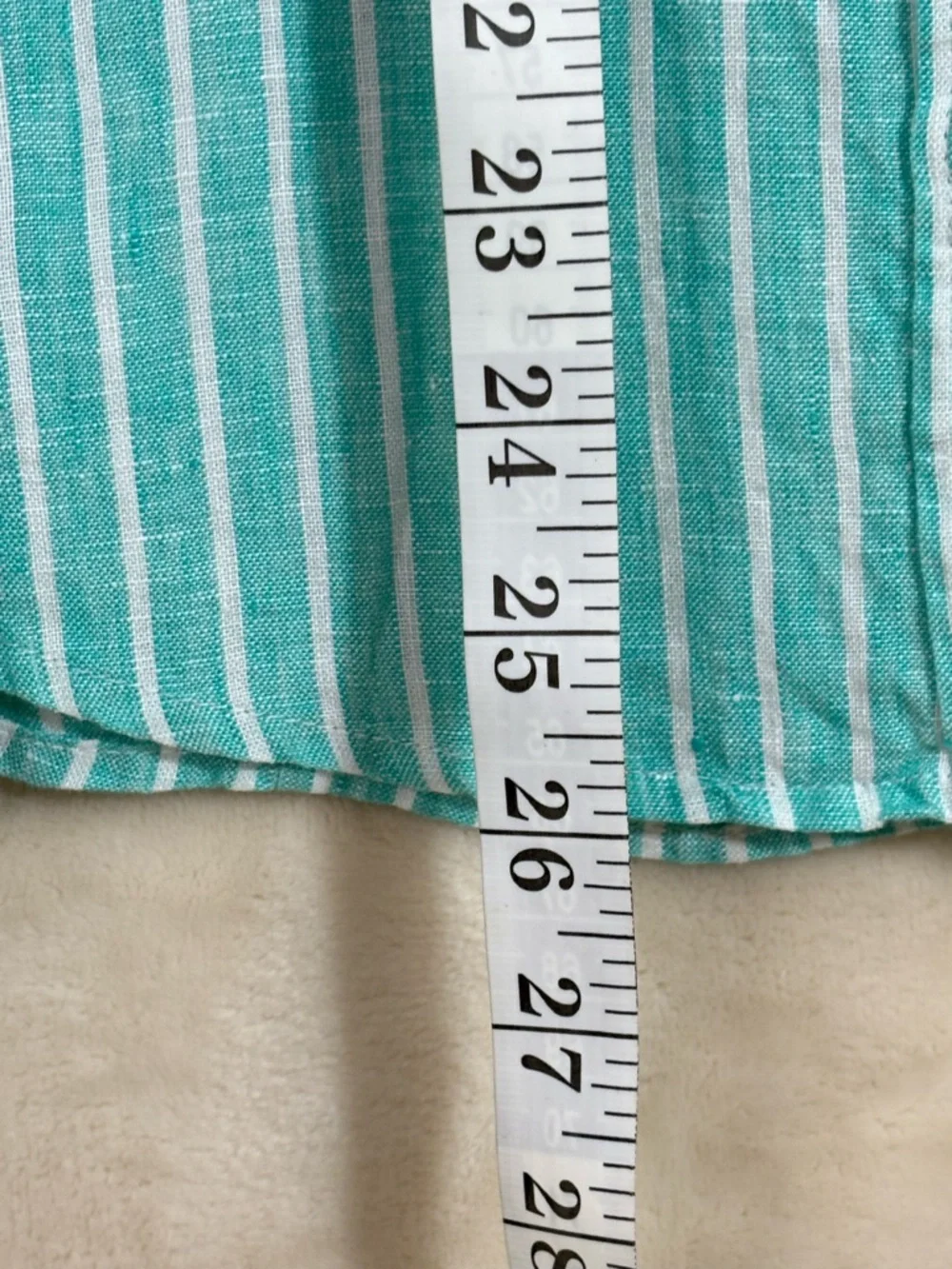 J Crew Blue Baird McNutt 100% Irish Linen Long Sleeve Button Up Shirt Sz 6